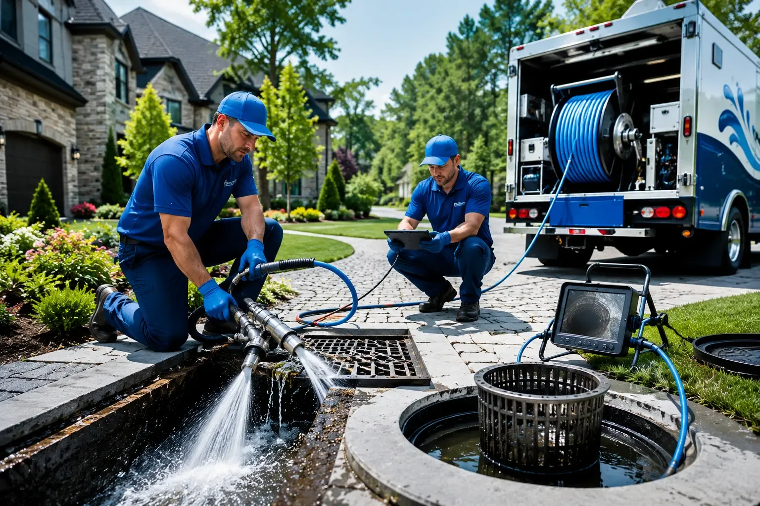 Local outdoor drain cleaning professionals in Vandalia, MI